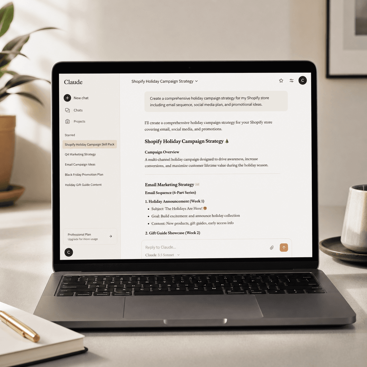 Shopify Holiday Campaign Skill Pack