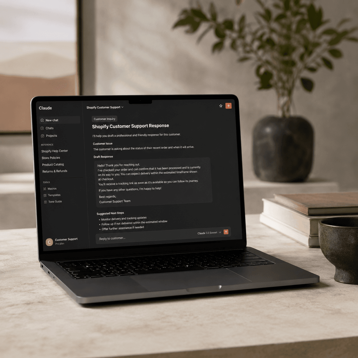 AI Customer Support Responses for Shopify