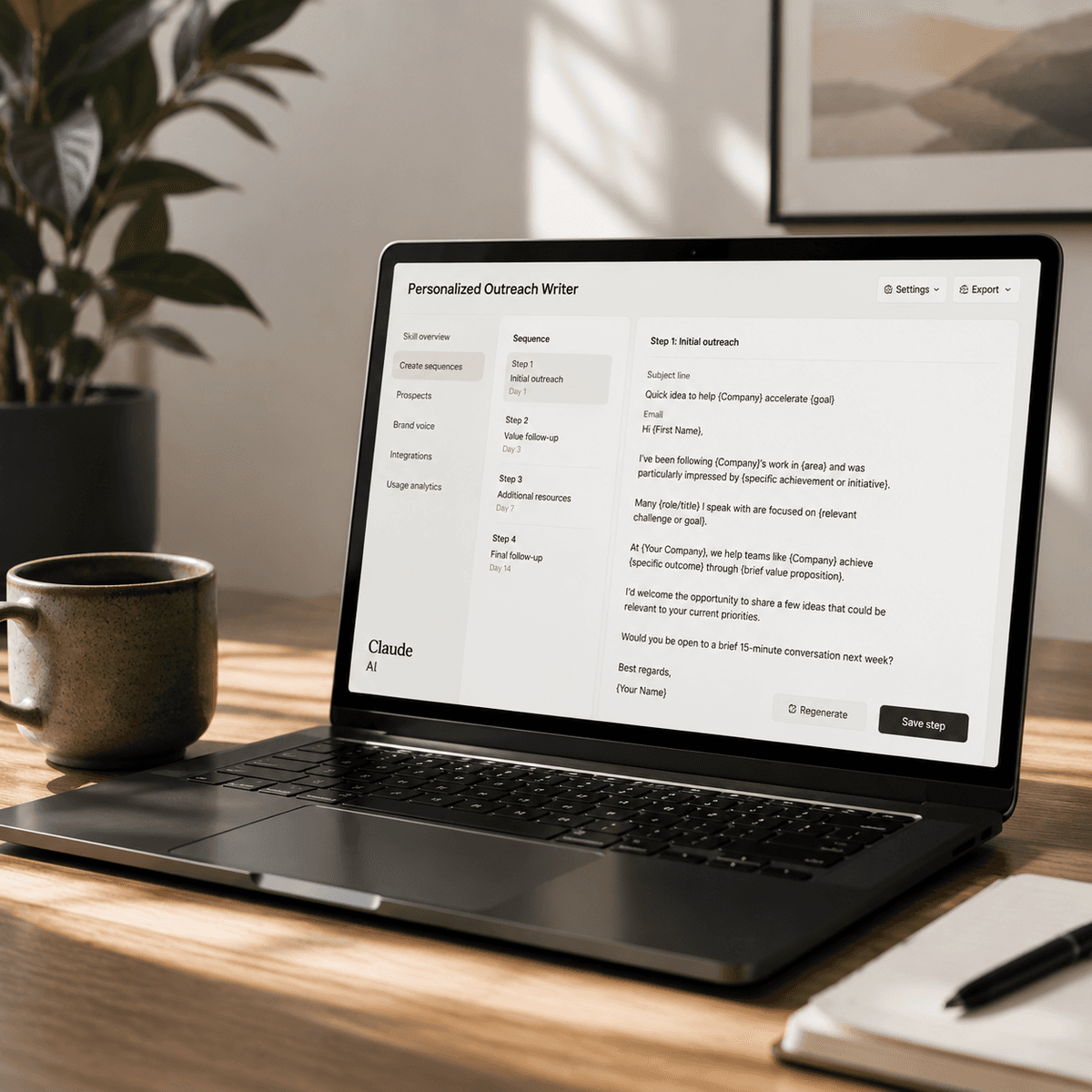 Personalized Cold Email Writer for Sales Teams